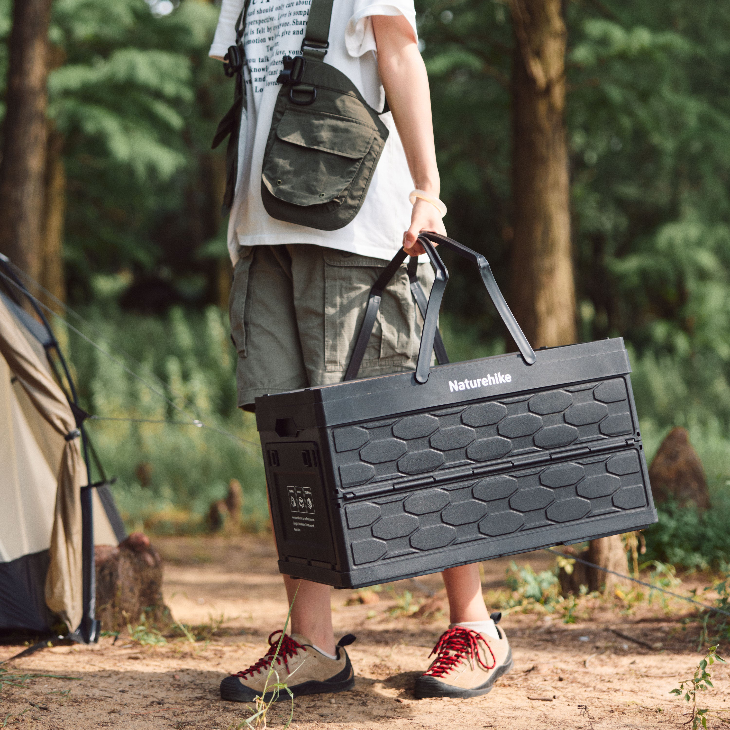 Naturehike Lispace table de camping pliante 50L alu