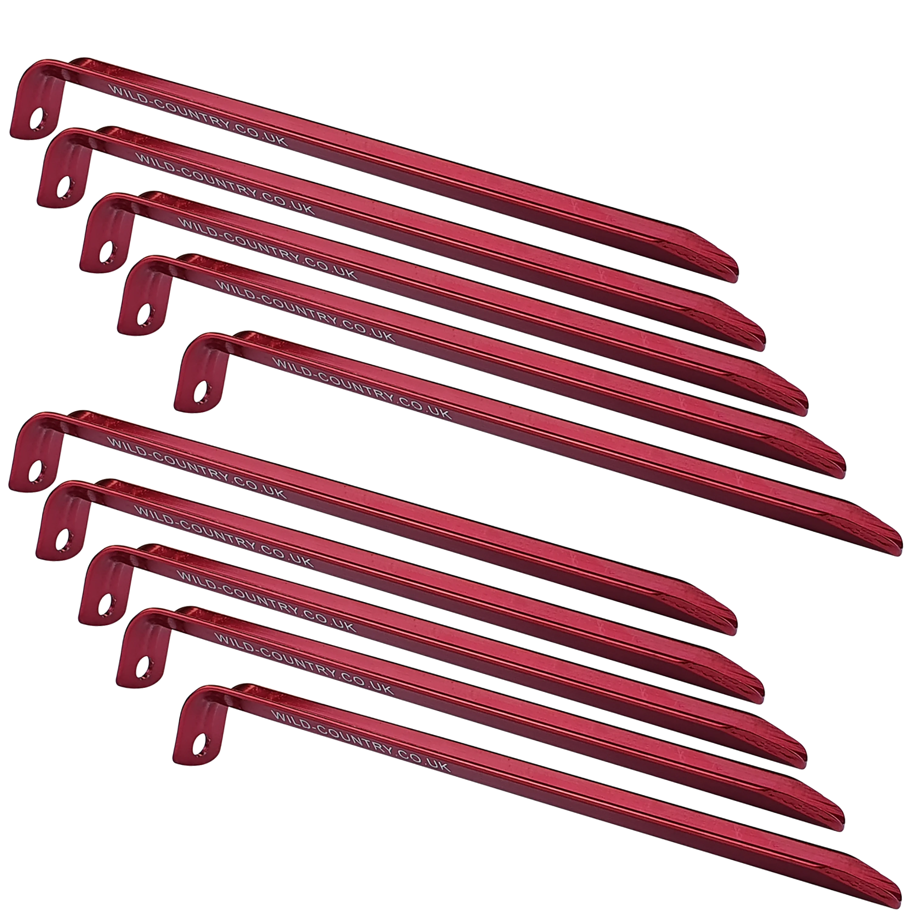 Terra Nova Alloy V-Angle Piquets tente alu 12g lot 10