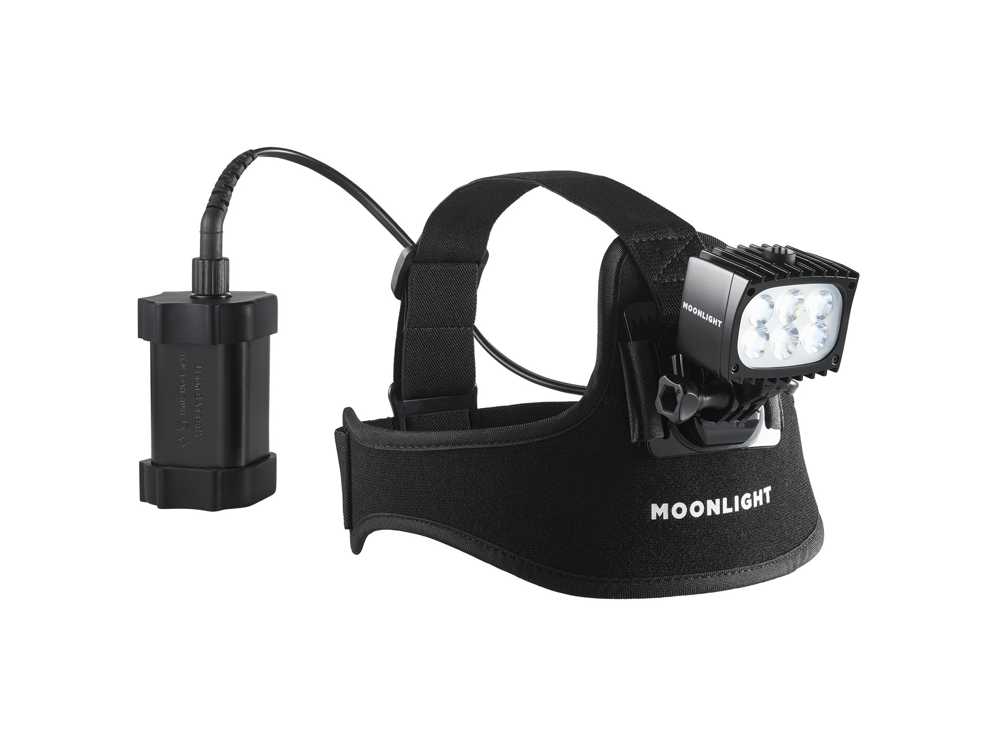 Moonlight Bright As Day 3000 lampe frontale 3000 lumens