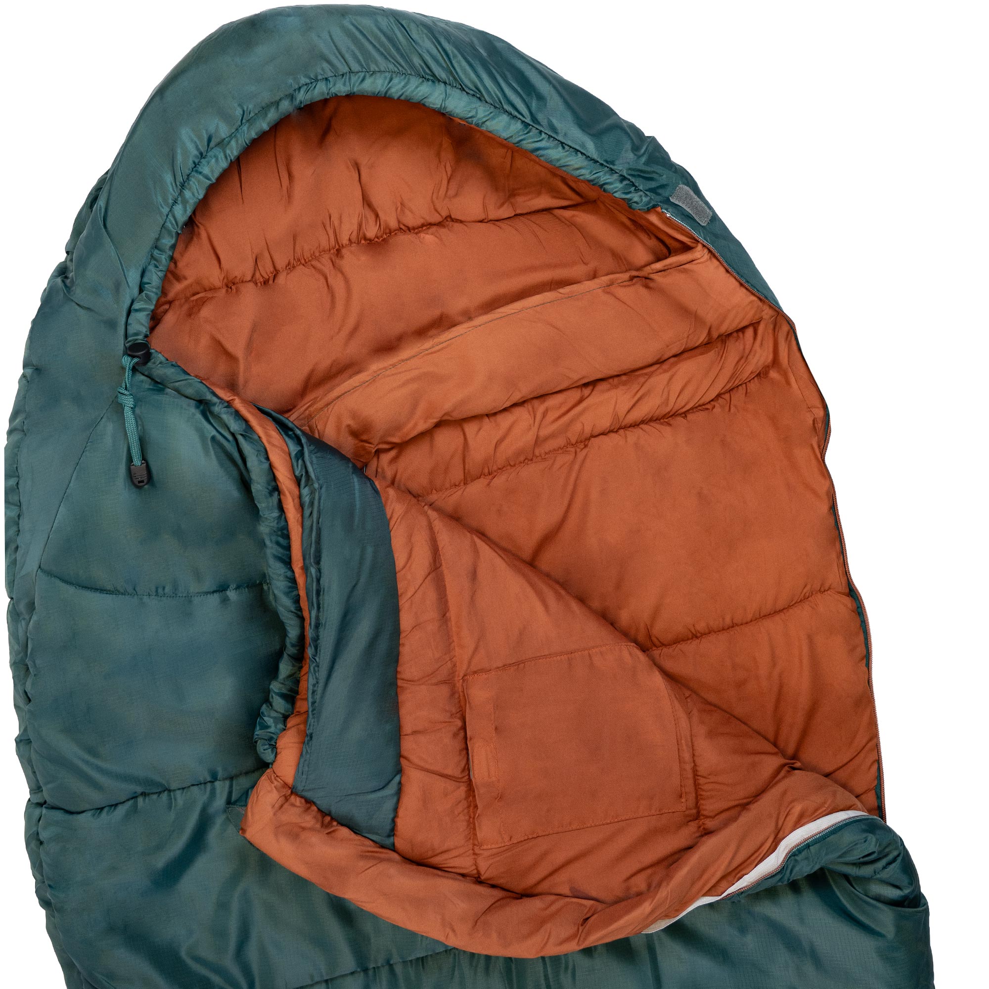 Highlander Rayet 350 Sac Couchage Momie 3 Saisons Vert
