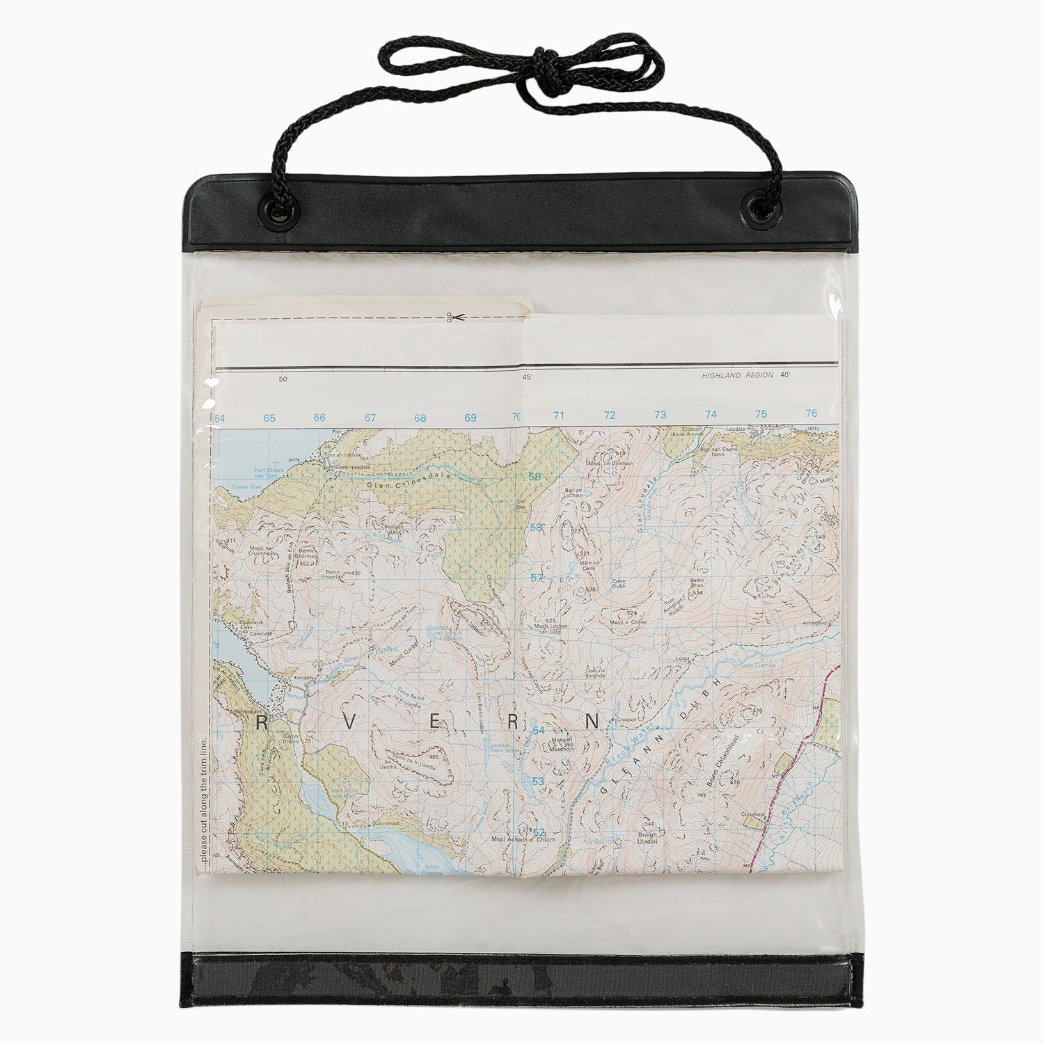 Highlander Scout porte-carte transparent randonnée tour de cou