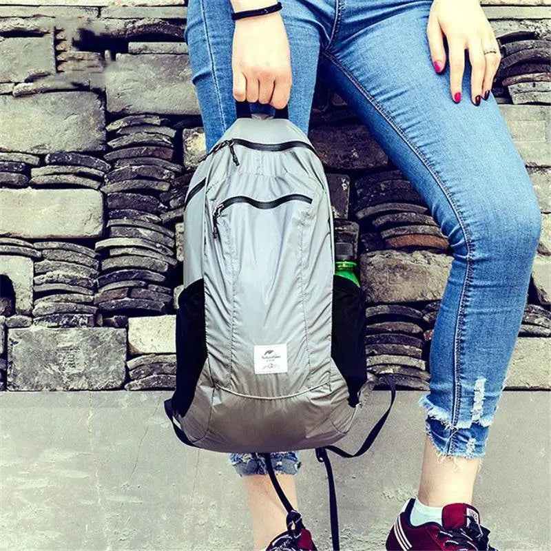 Naturehike Cloud Wing sac à dos pliable 18L noir ultraléger