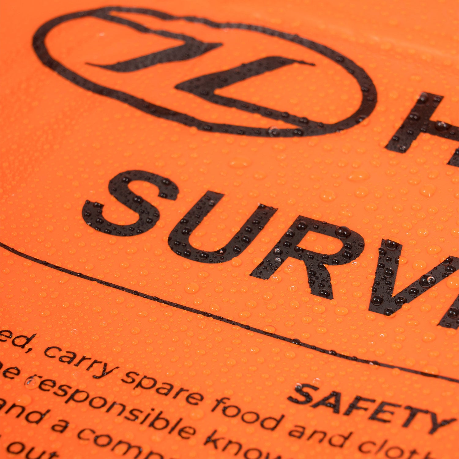 Highlander Survival sac bivouac urgence orange 2 places