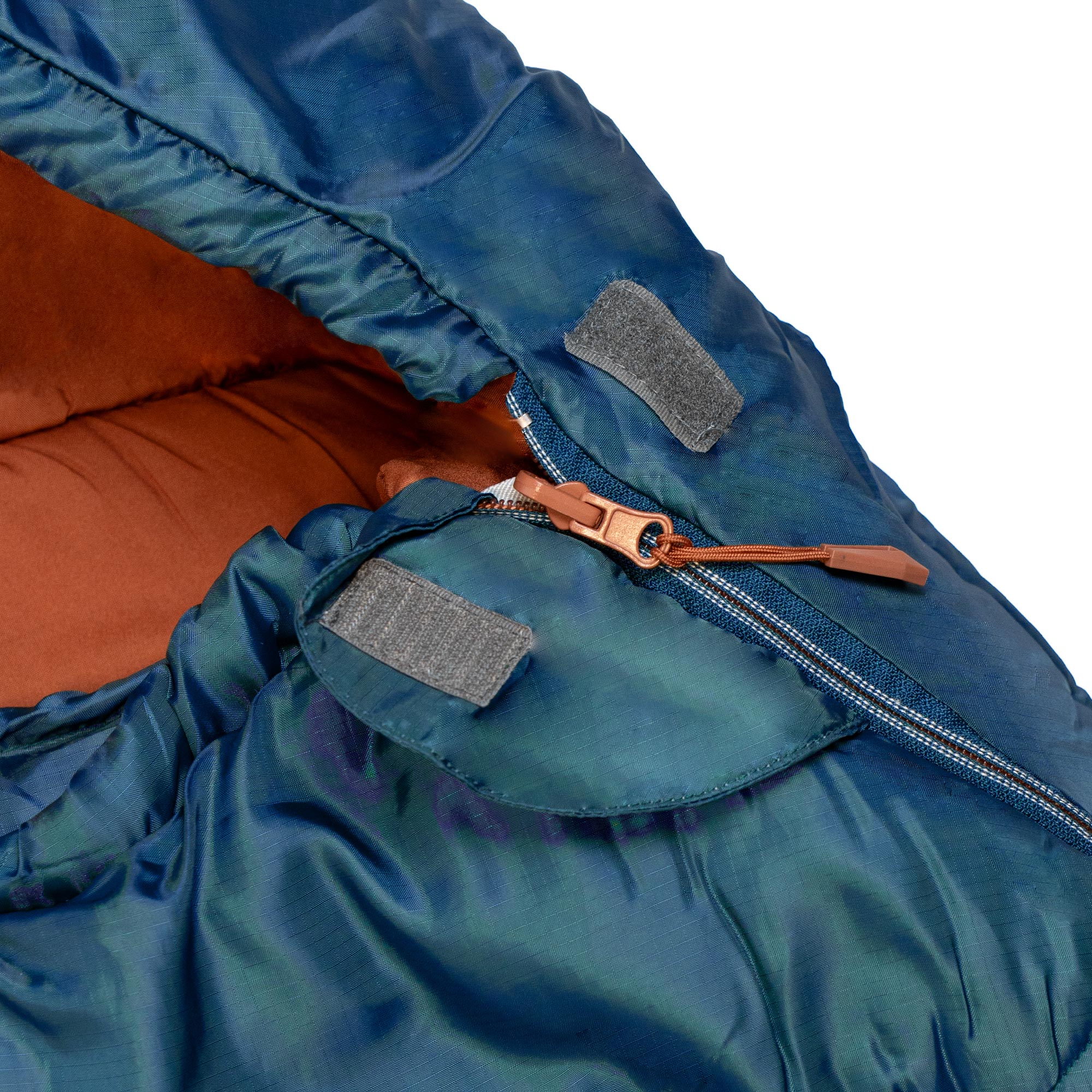 Highlander Rayet 250 sac de couchage bleu momie synthétique