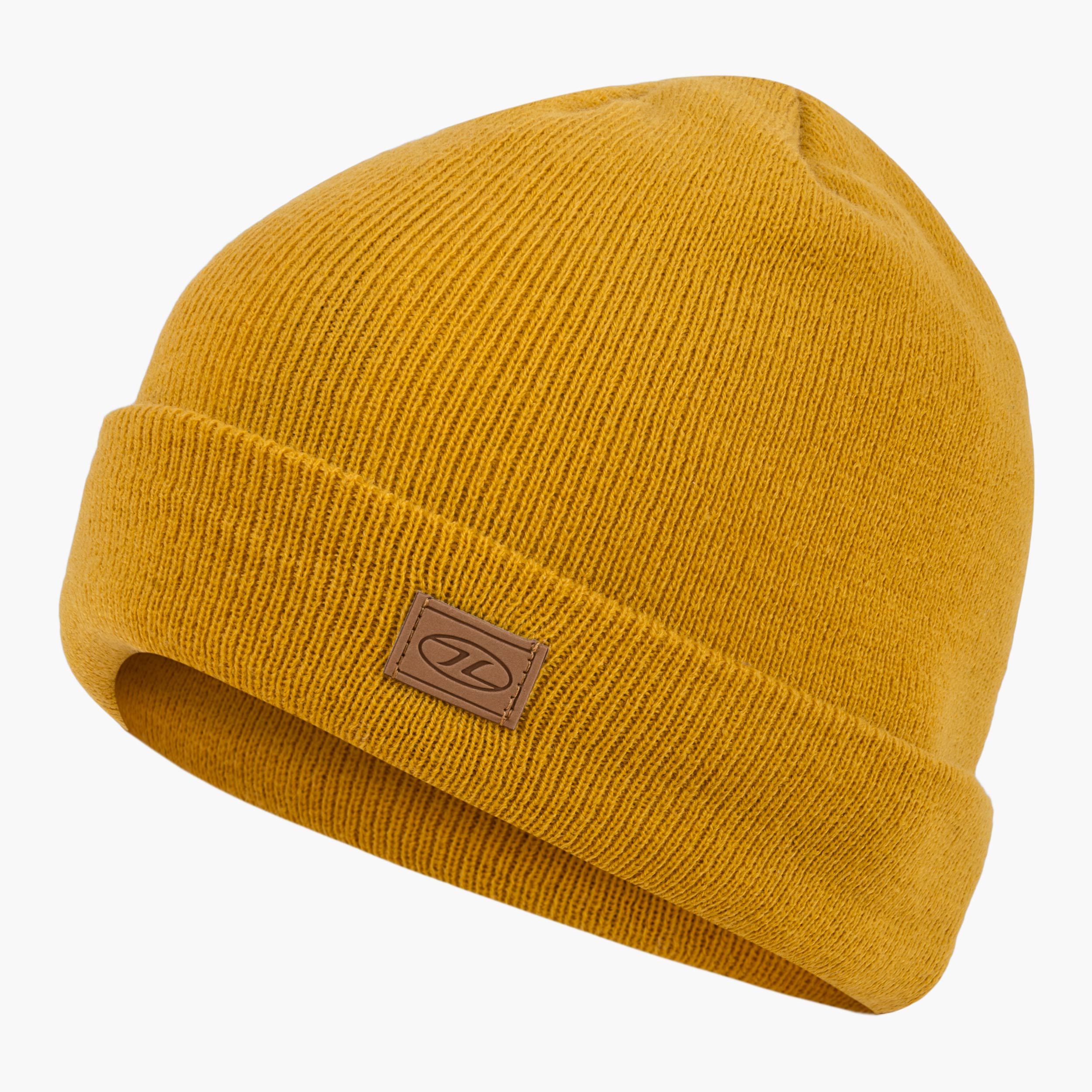 Highlander Thinsulate bonnet ski chaud noir tricoté