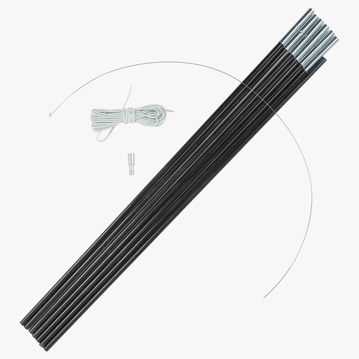 Highlander Kit Réparation Arceaux Tente Fibre Verre 7,9mm 7 Brins