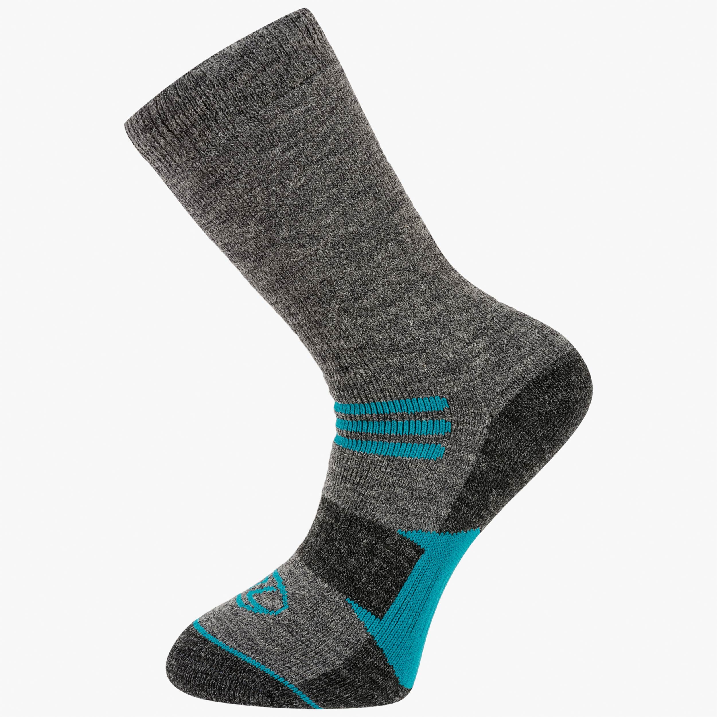 Highlander Wool chaussettes randonnée grises chaudes