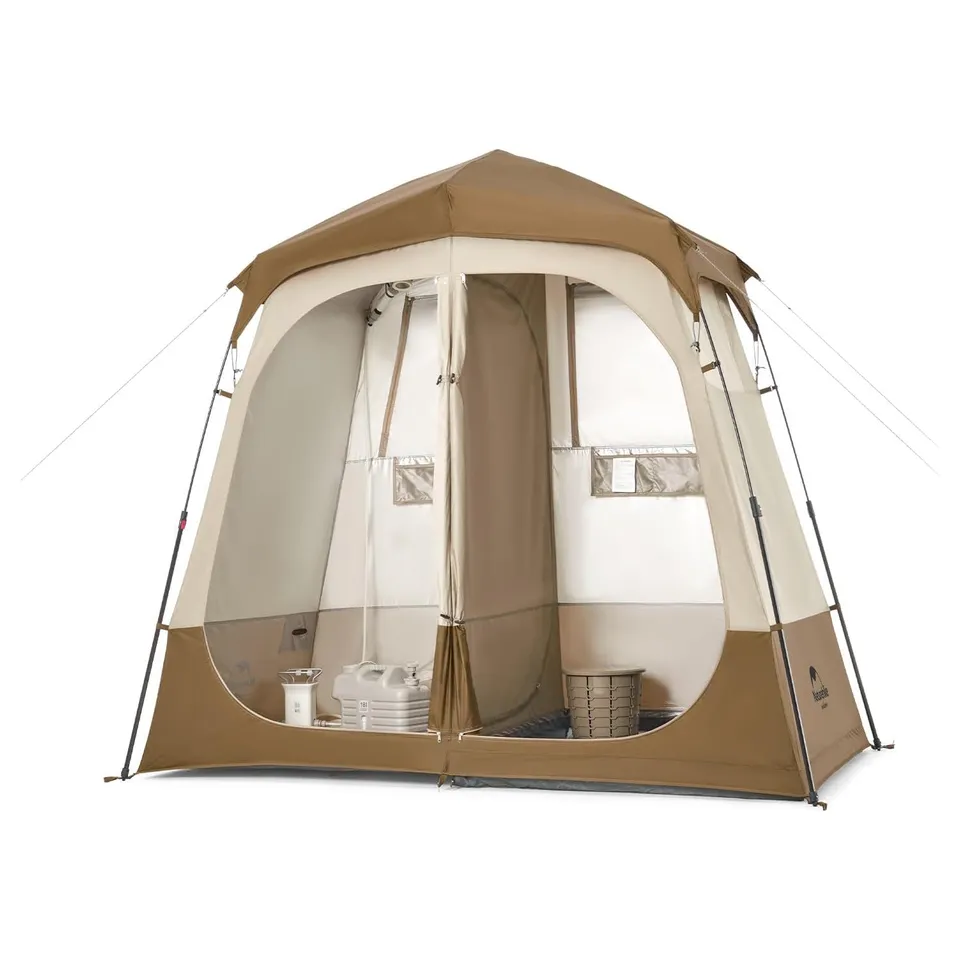 Naturehike tente douche camping séparation sec humide 1 place