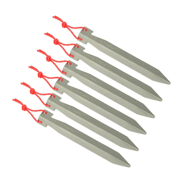 Terra Nova Tent Pegs piquets titane 18 g lot de 6