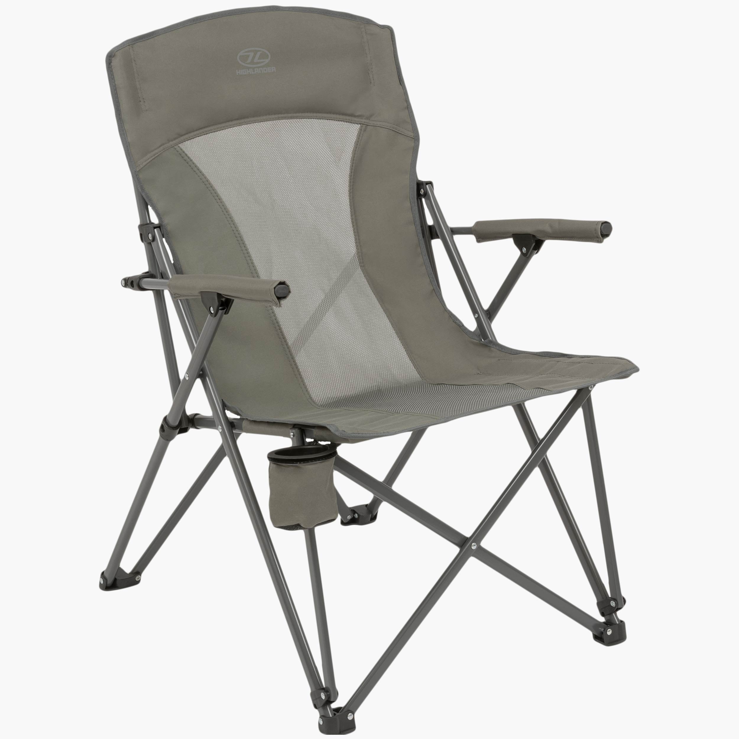 Highlander Doune chaise camping pliante charcoal 4,2 kg