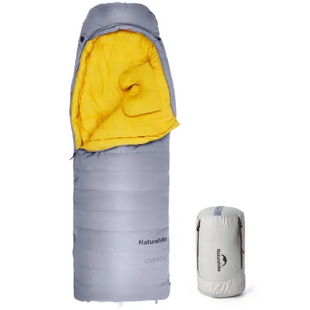 Naturehike CW1000 sac de couchage duvet -11°C noir M