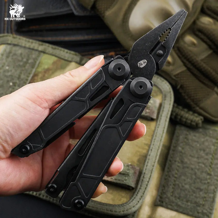 HX ClipX GQ-29 pince multifonction 19 cm 2Cr13 noire