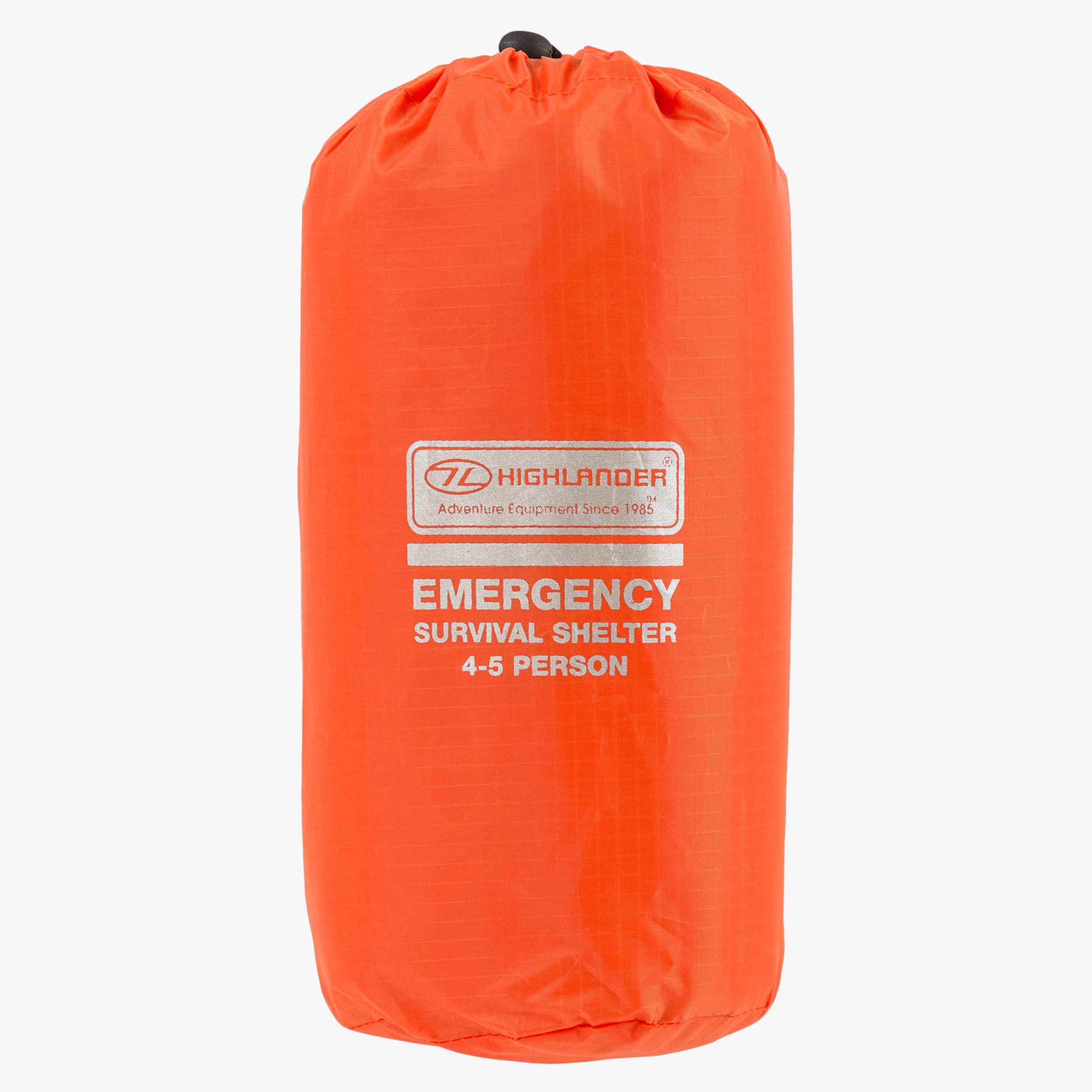 Highlander Emergency Shelter abri survie 4-5 pers orange