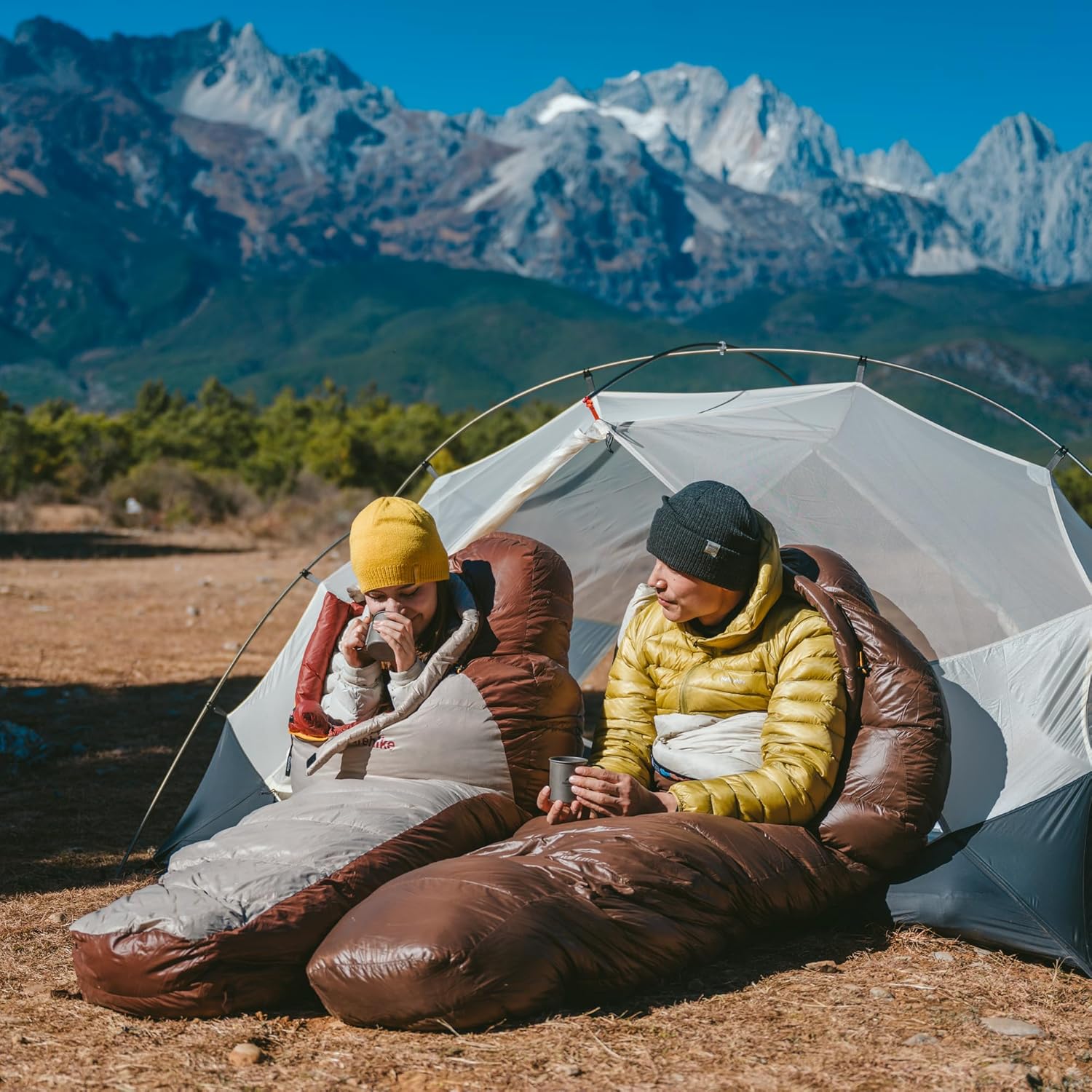 Naturehike Snowbird SP400 sac couchage kaki L 3,8°C