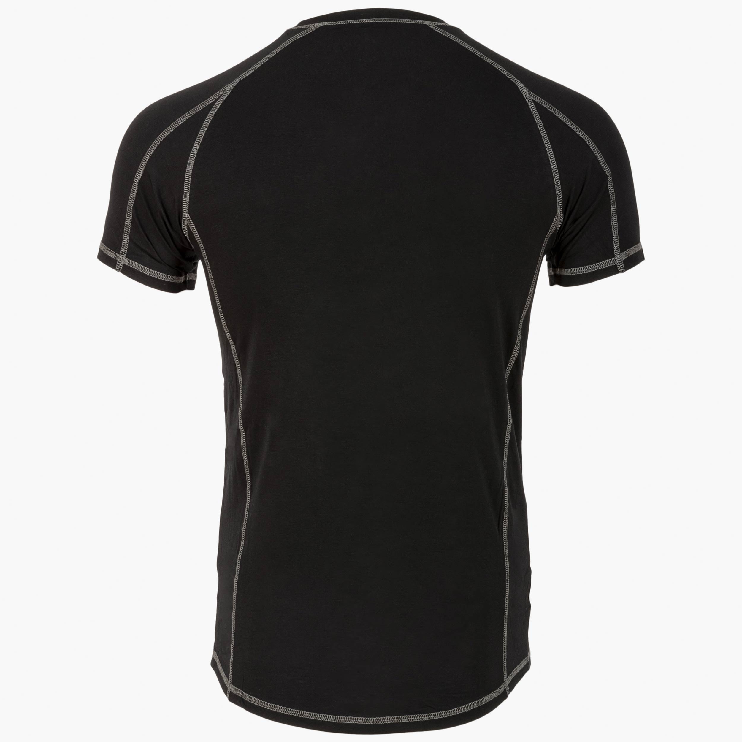 Highlander Bamboo t-shirt homme noir base layer taille L