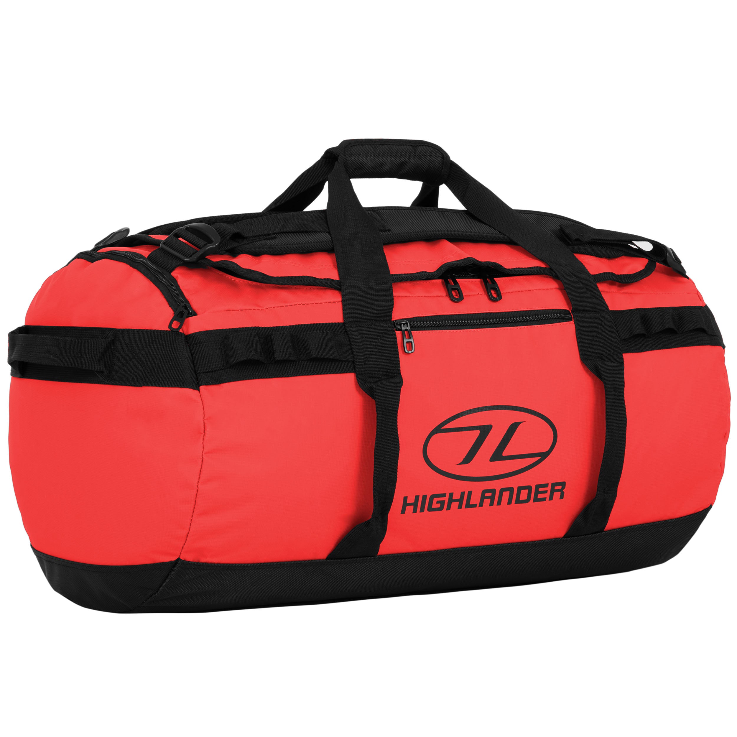 Highlander Storm Kitbag sac polochon 65L orange étanche