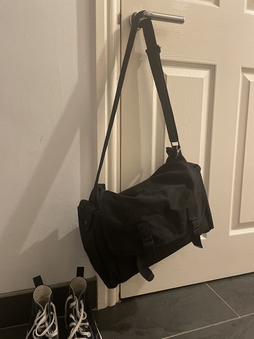 Highlander Other Bags Canvas Haversack sac toile olive 10-30L