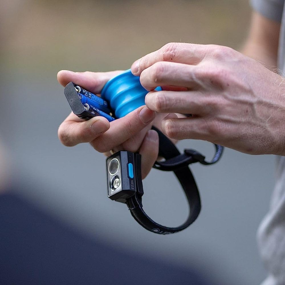 Ledlenser NEO3 lampe frontale bleu 400 lm 20 h