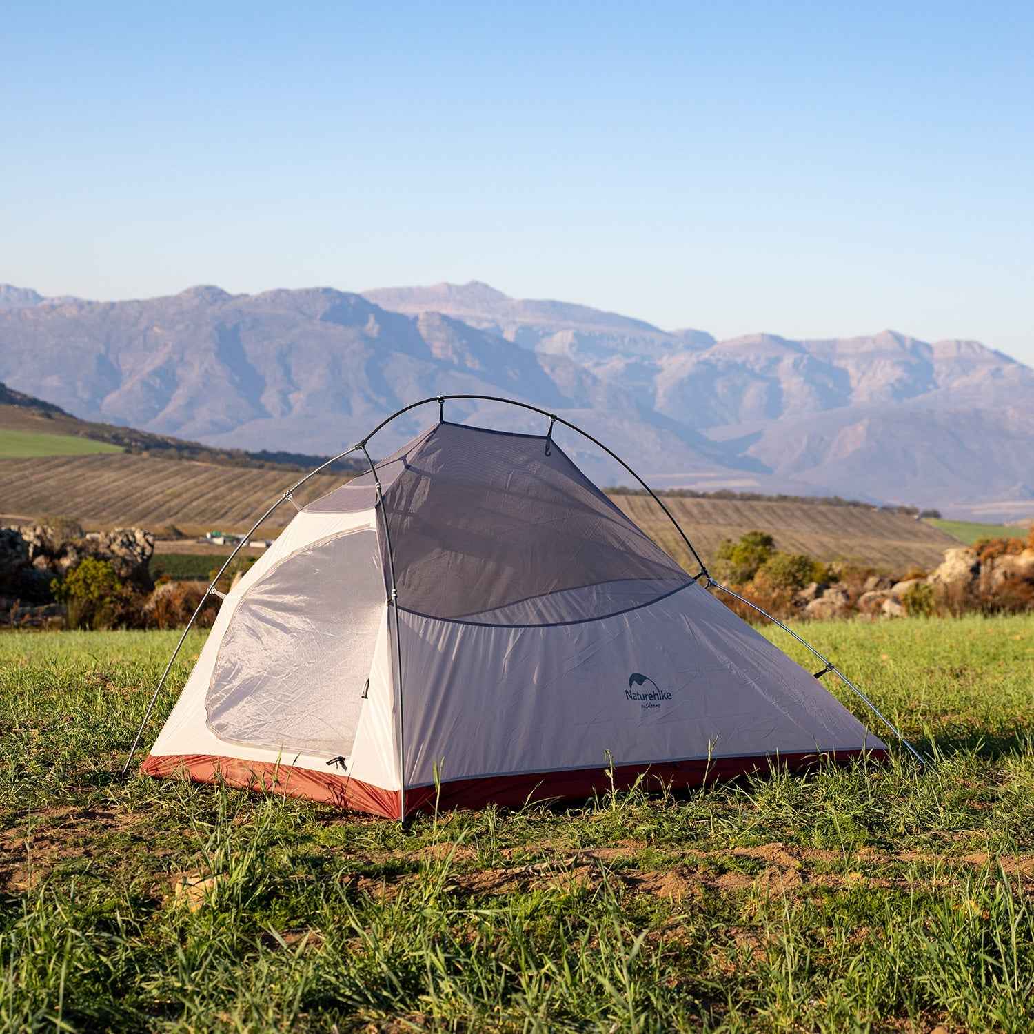 Naturehike Cloud Up tente rando 2 places 20D Gris nylon