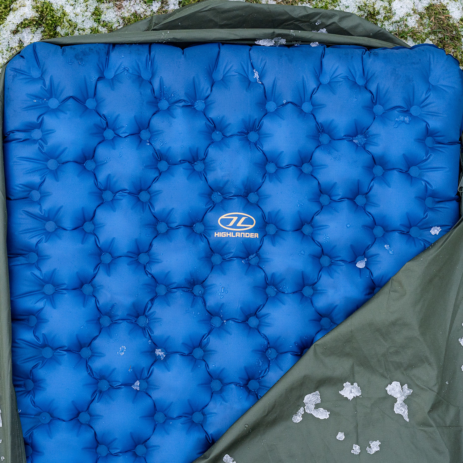 Highlander Nap-Pak Arctic R11 matelas bleu profond