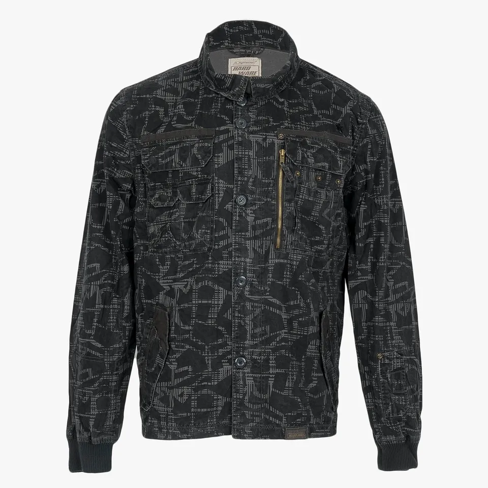 Highlander Michigan veste coton homme charcoal black