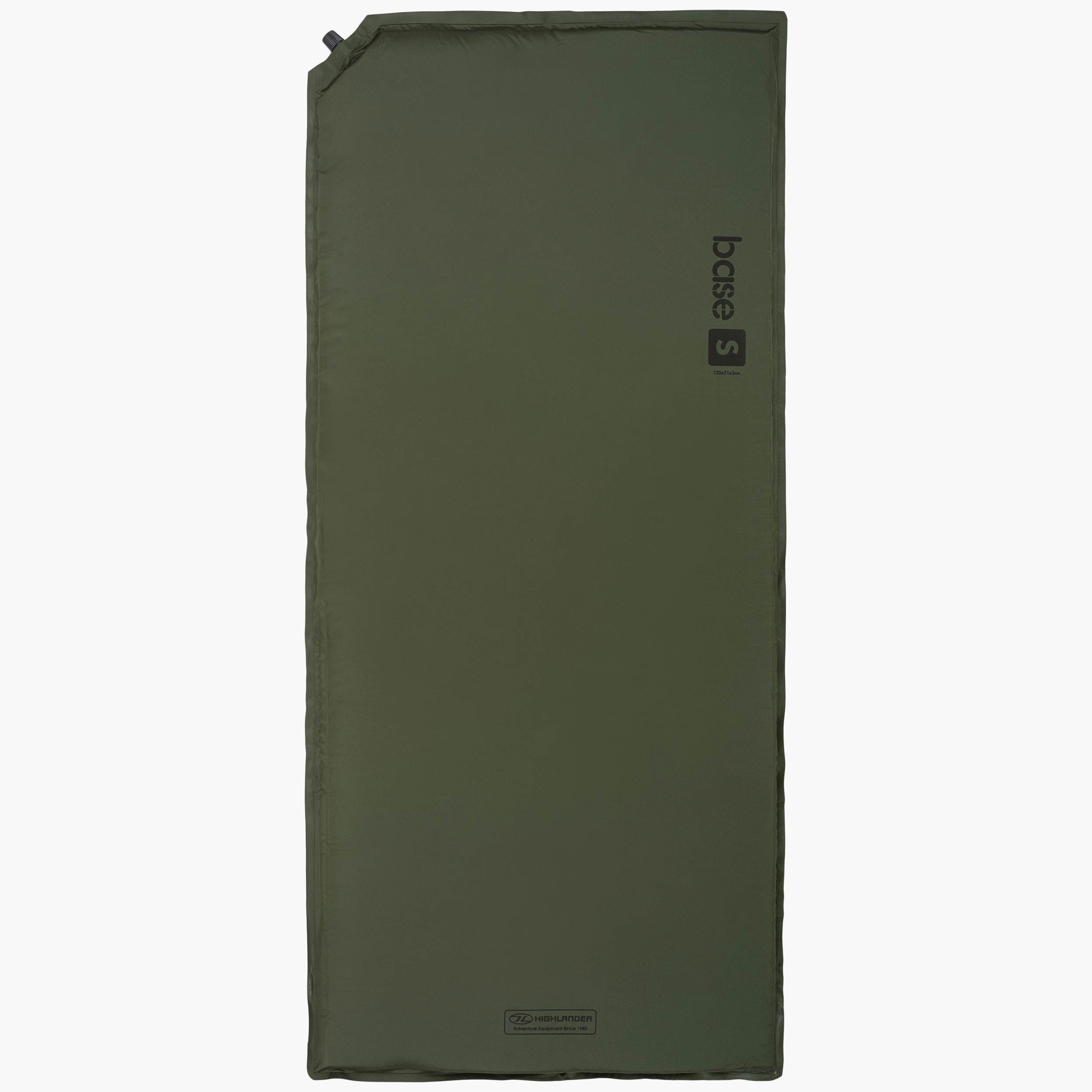 Highlander Base S Self Inflate Matelas Autogonflant Bleu 120cm 3cm