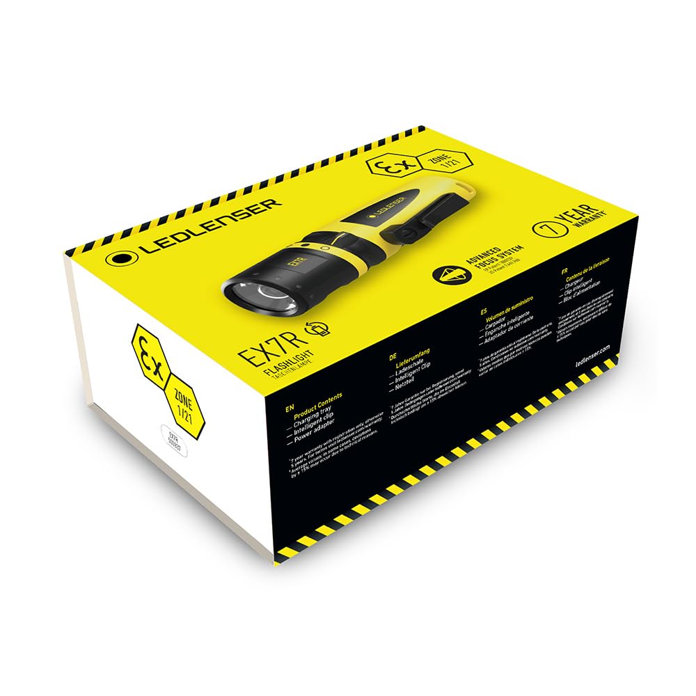 Ledlenser EX7R lampe torche ATEX 220 lm Zone 1/21