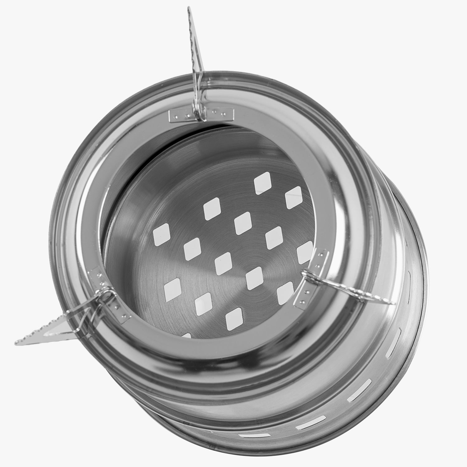 Highlander Cooking Cabar réchaud bois acier 380g multifuel