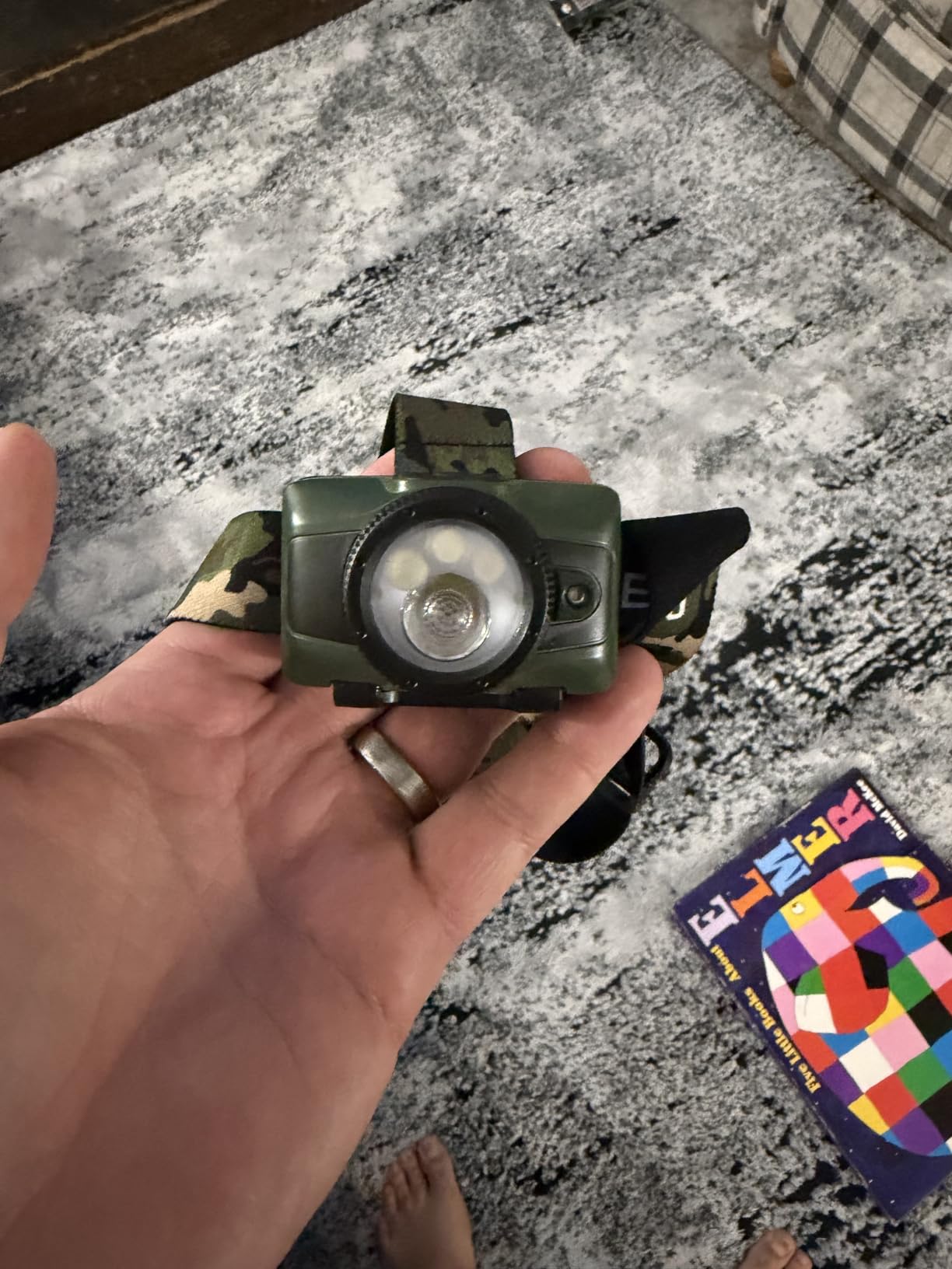 Ledlenser HF7R RGB lampe frontale camouflage 1200 lm