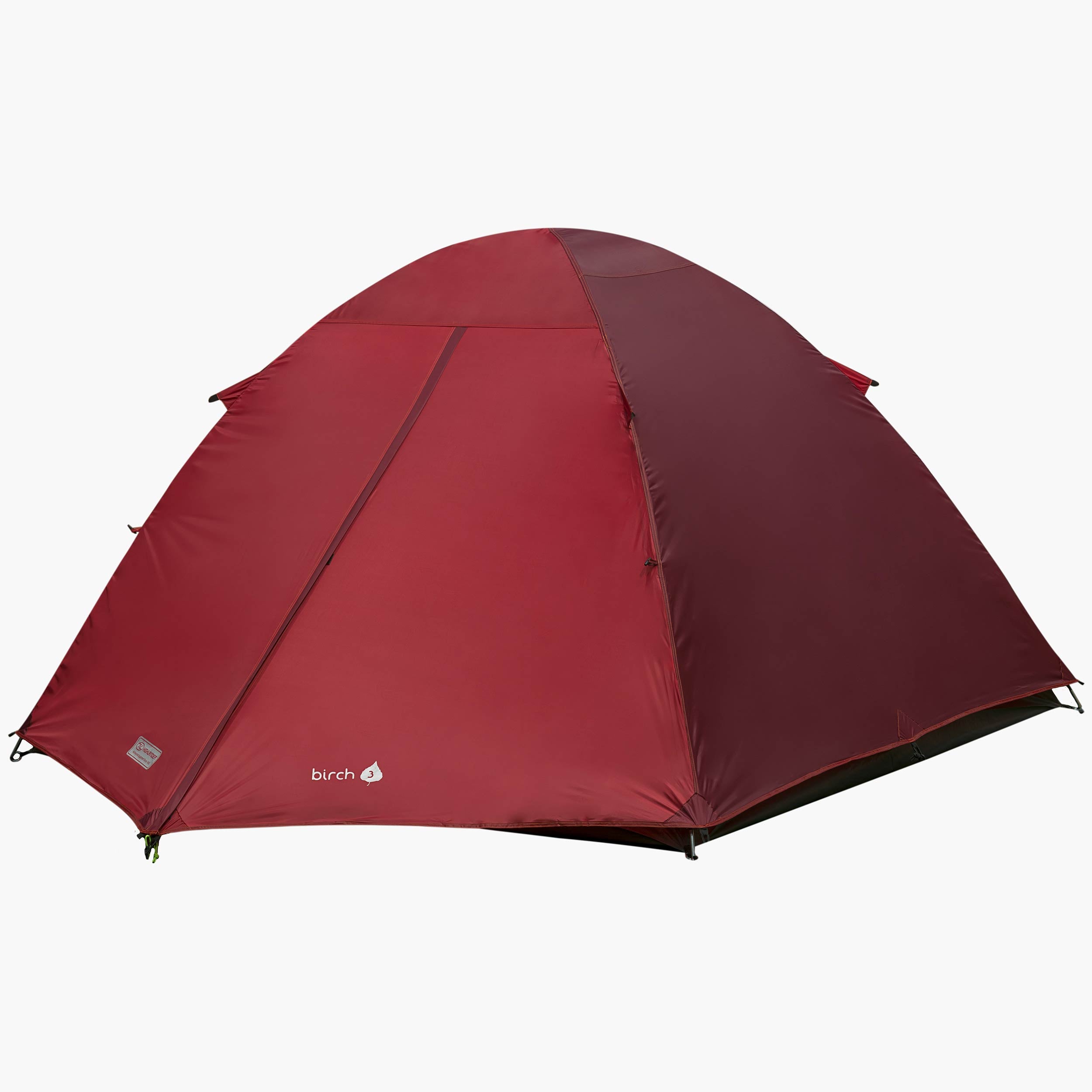 Highlander Birch 3 tente dôme 3 places rouge vestibule 4 kg
