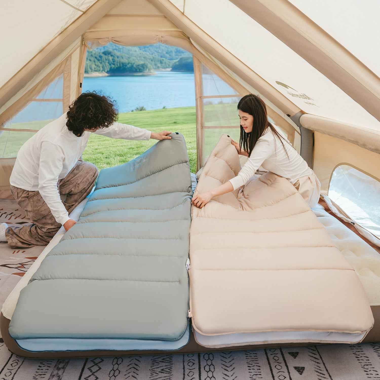 Naturehike SunTherm MS300 sac couchage été Grey 1,63kg