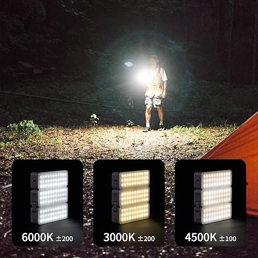 Naturehike Lanterne Camping LED 2000 lm Pliable IP54