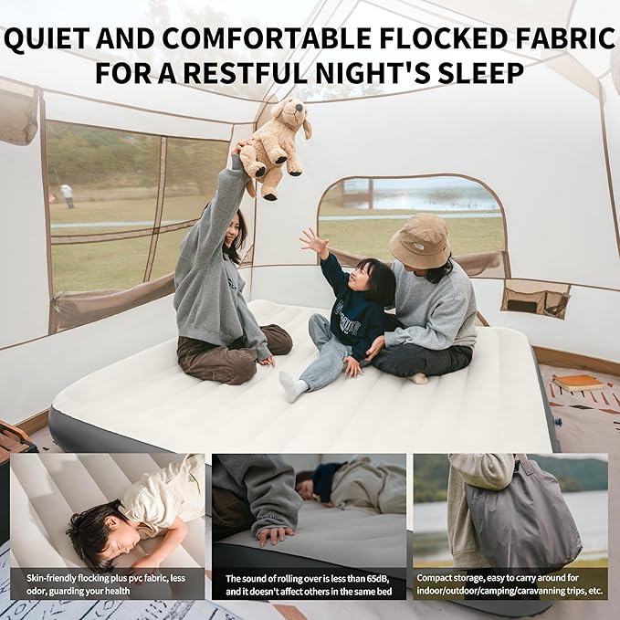 Naturehike Morning View matelas gonflable 1 personne pompe intégrée