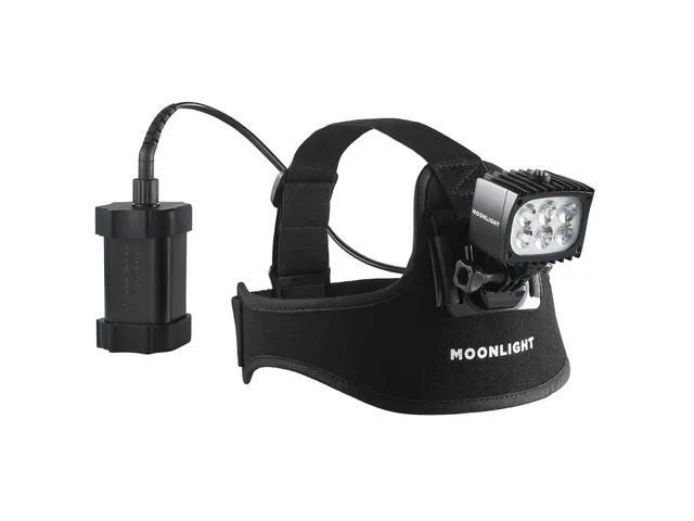 Moonlight Bright As Day 3000 lampe frontale 3000 lumens