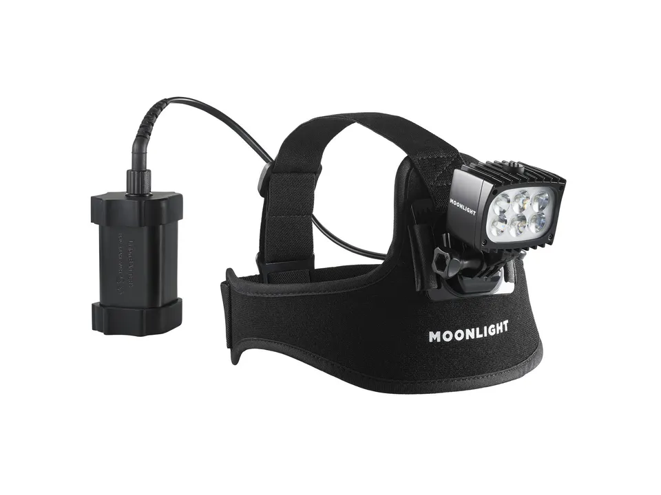 Moonlight Bright As Day 3000 lampe frontale 3000 lumens