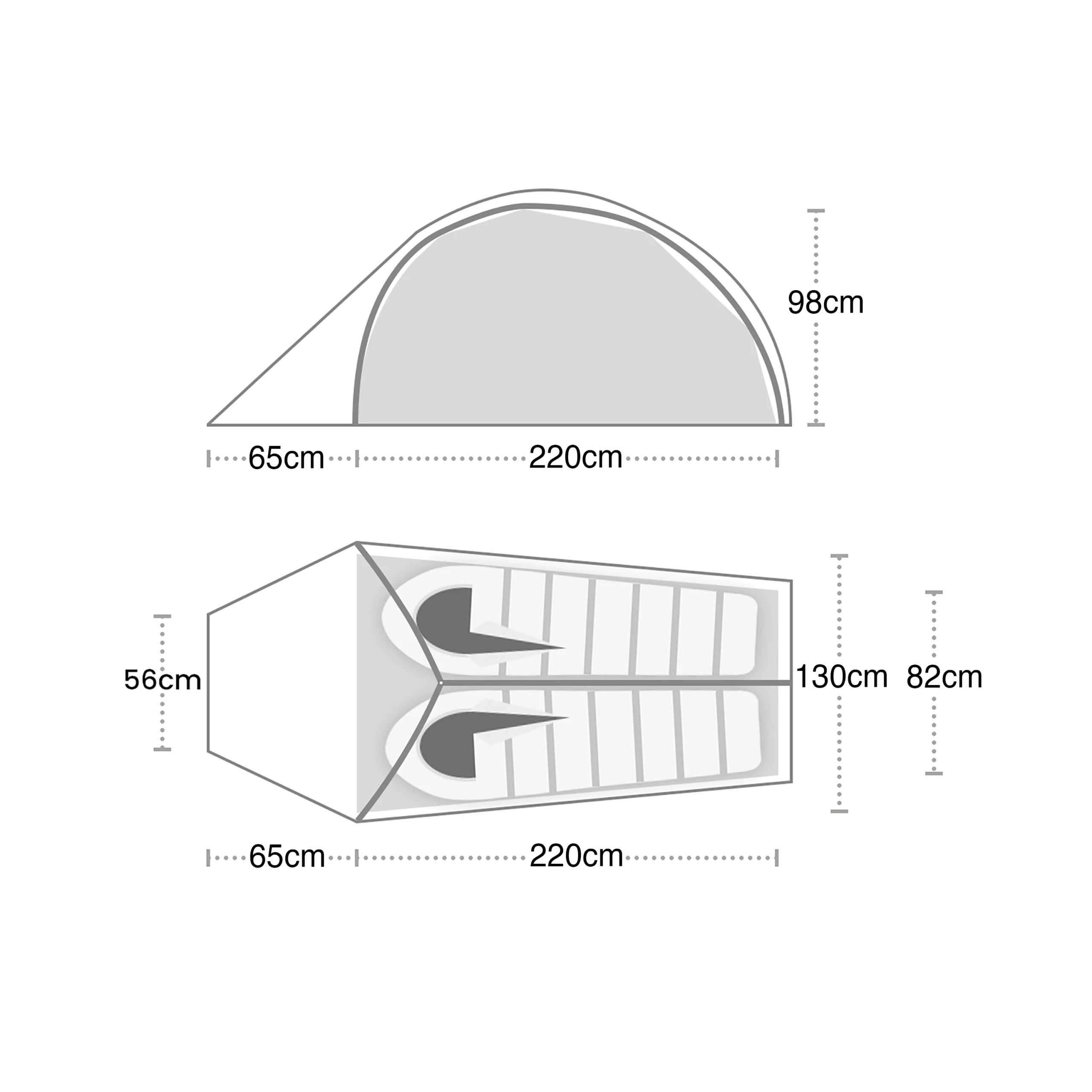 Terra Nova Solar Photon 2 tente 2 places 852 g
