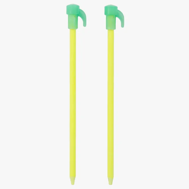 Highlander Camping Accessories Piquets Tente Fluorescents 20cm Lot 6 Jaune