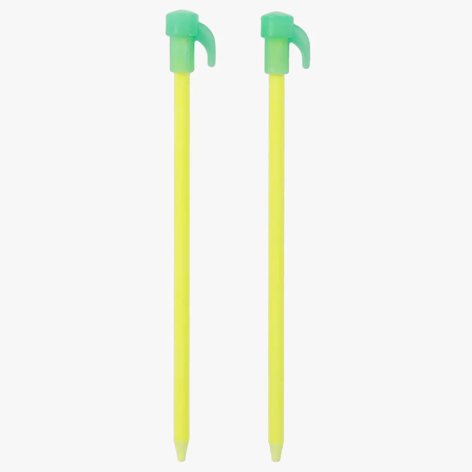Highlander Camping Accessories Piquets Tente Fluorescents 20cm Lot 6 Jaune