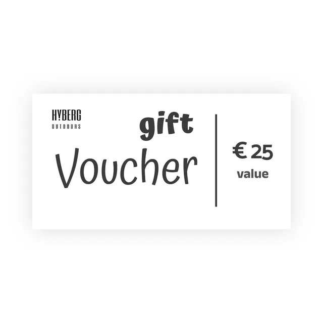 Hyberg Pack accessories carte cadeau 25 EUR