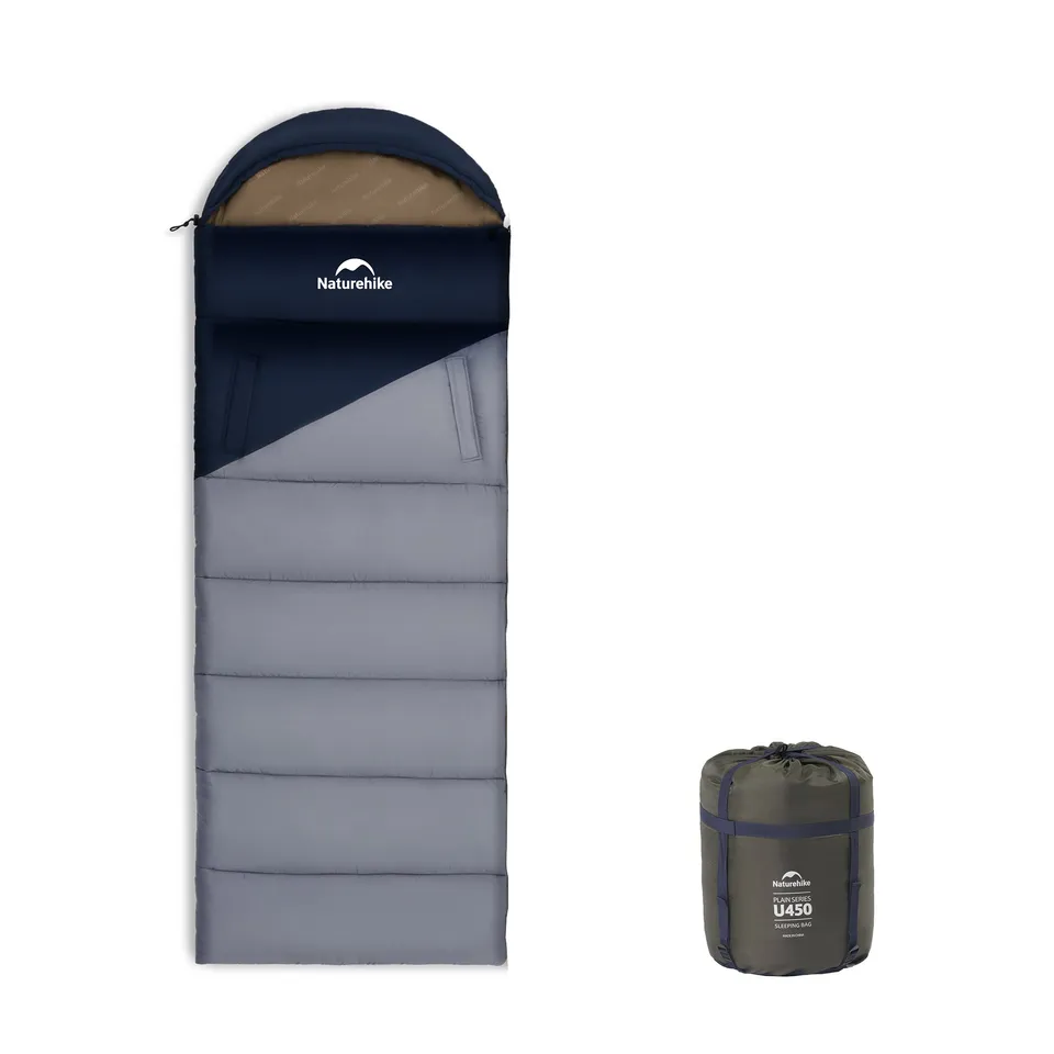 Naturehike Solora U450 sac de couchage synthétique bleu 4°C