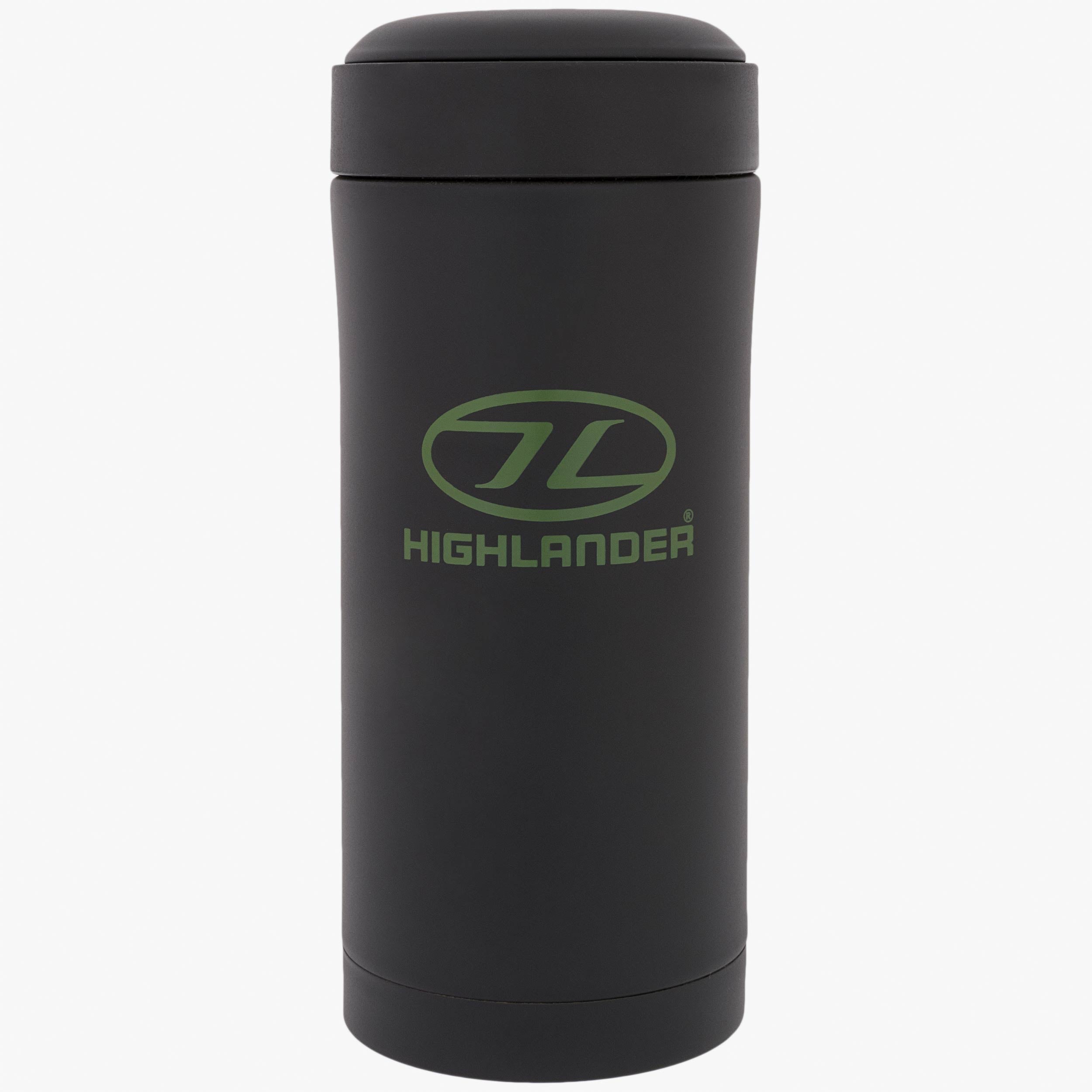 Highlander Mug Isotherme 330ml noir double paroi