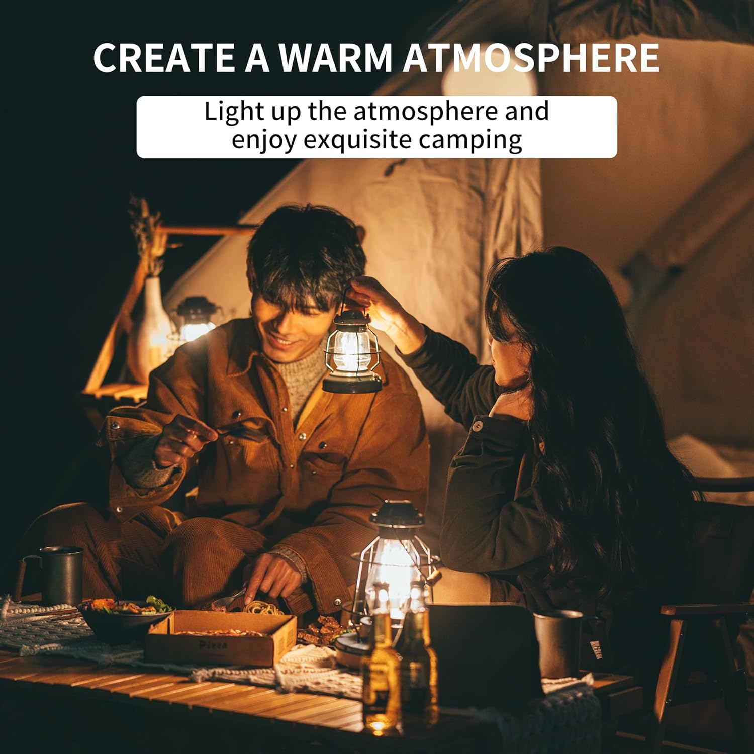 Naturehike lampe camping rechargeable 3000 mAh lanterne LED IPX4