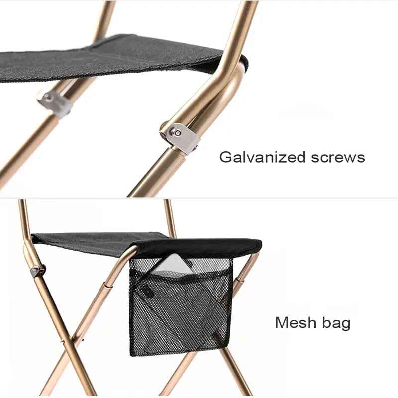 Naturehike NH18M001-Z chaise camping ultralégère kaki 422 g