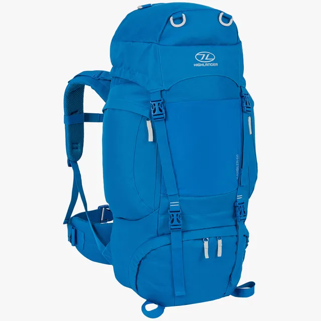 Highlander Rambler sac à dos 66 L bleu déperlant