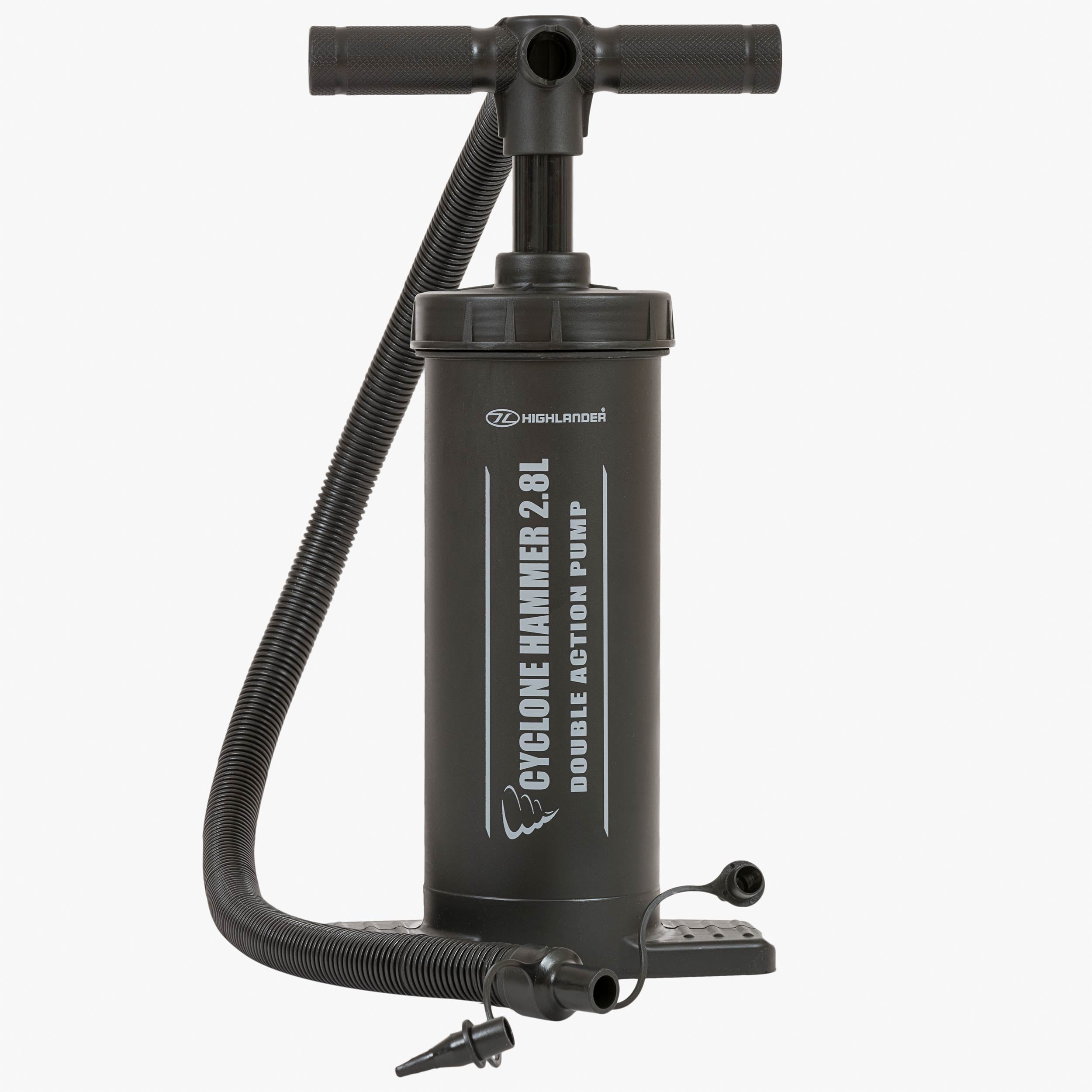 Highlander Cyclone Hammer Pompe à main 2,8 L noire