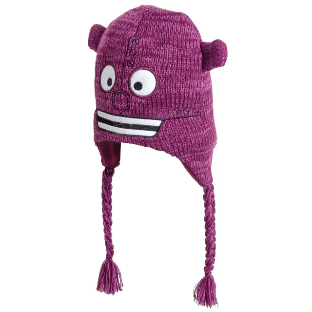 Highlander Kids Robot bonnet enfant violet polaire