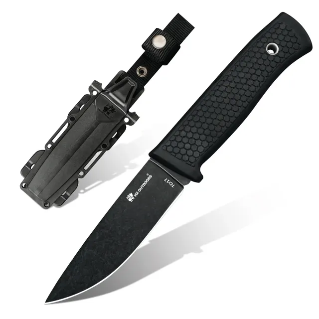 HX Gorge Walker D-286H couteau fixe 9,65 cm inox