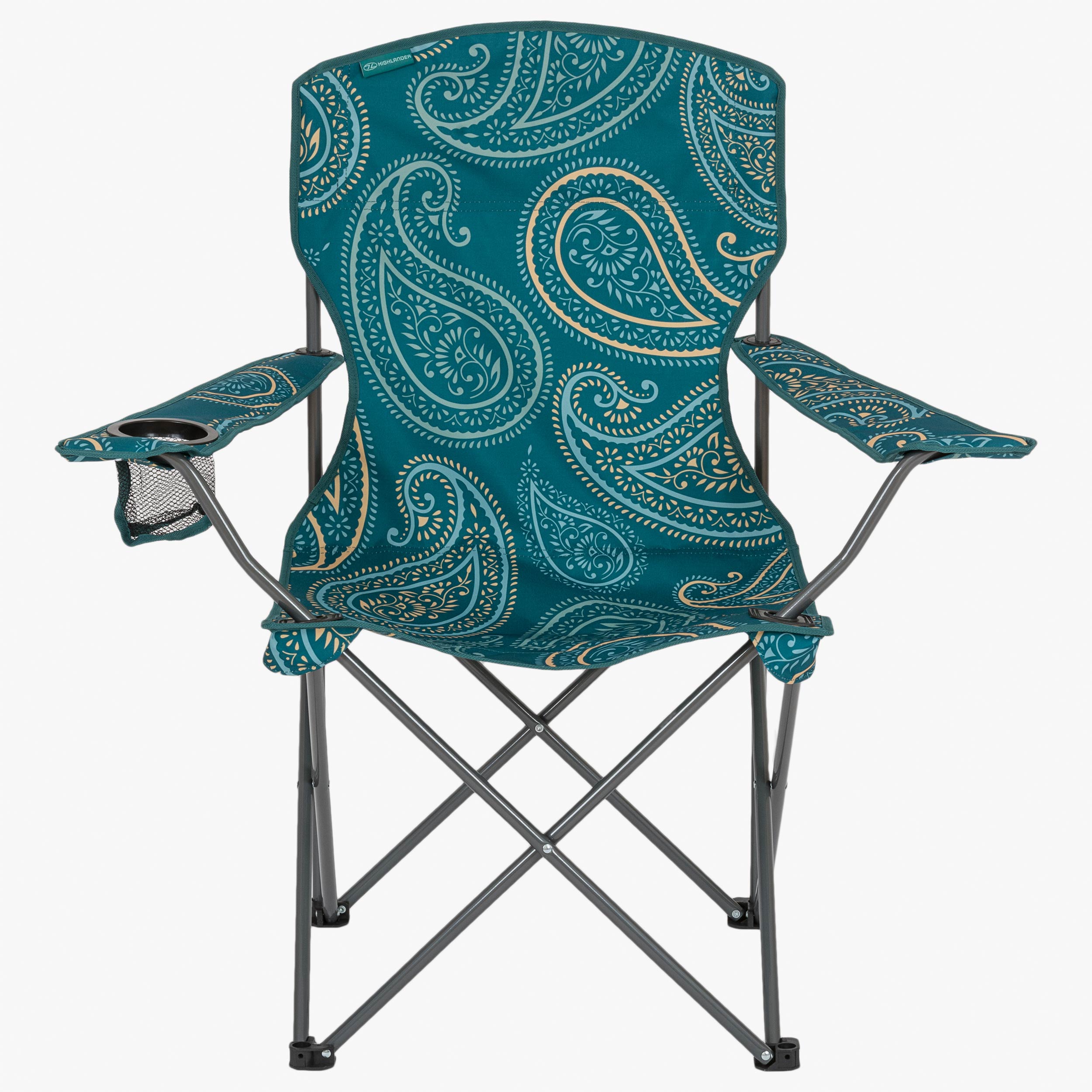 Highlander Stirling chaise camping Paisley Teal 2,4 kg