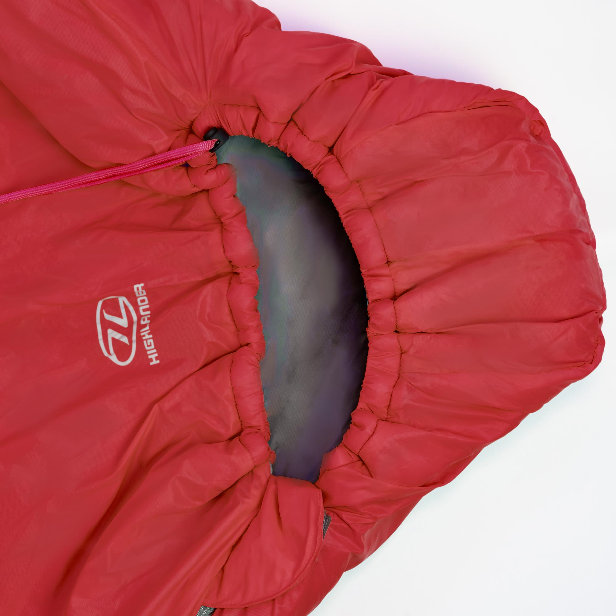 Highlander Zeta 100 sac couchage momie rouge 780 g