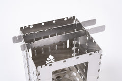 Bushcraft Essentials Bushbox XL Trivets support inox